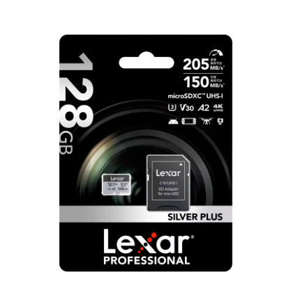 Tarjeta Micro SD Lexar Professional Silver Plus