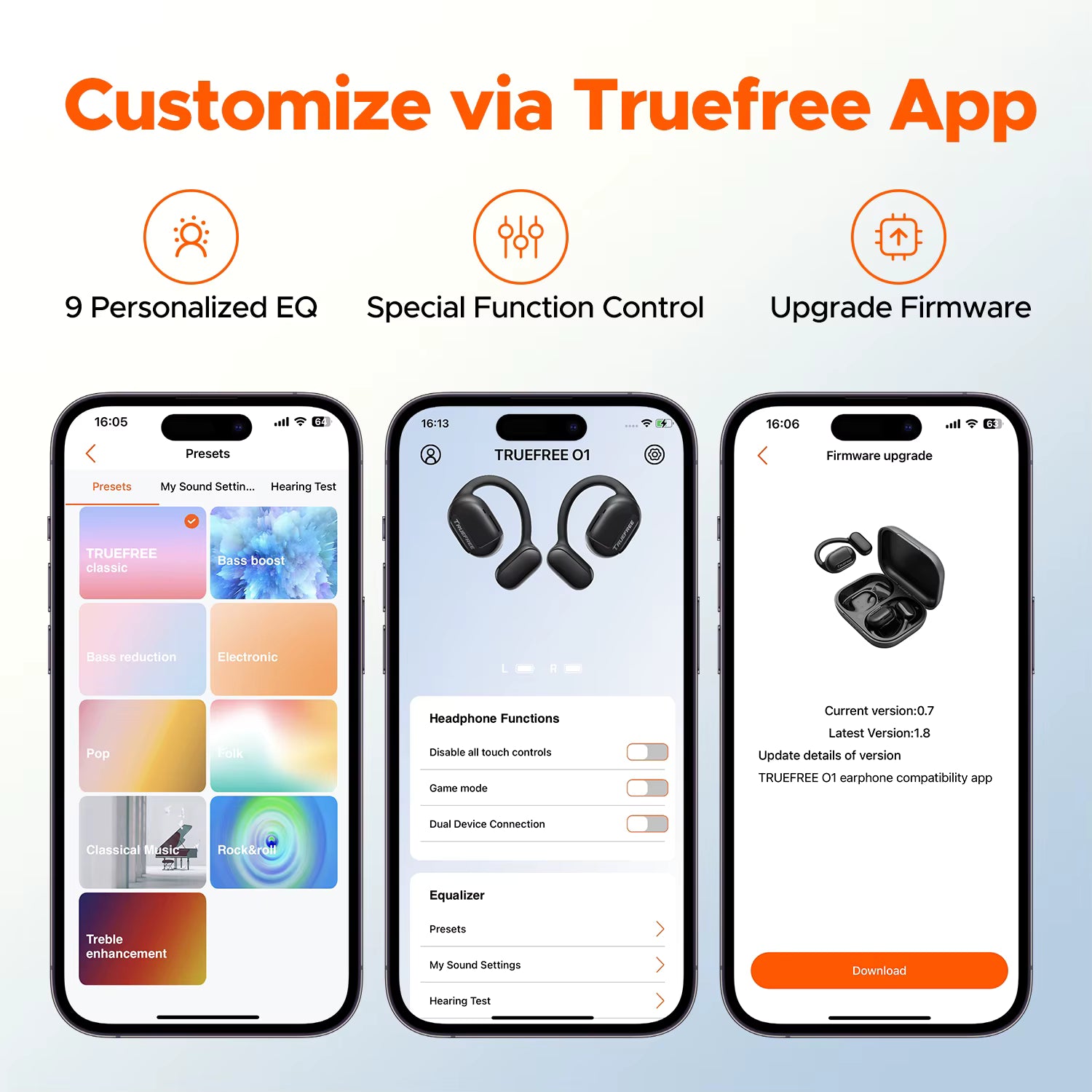 Auriculares Truefree O1