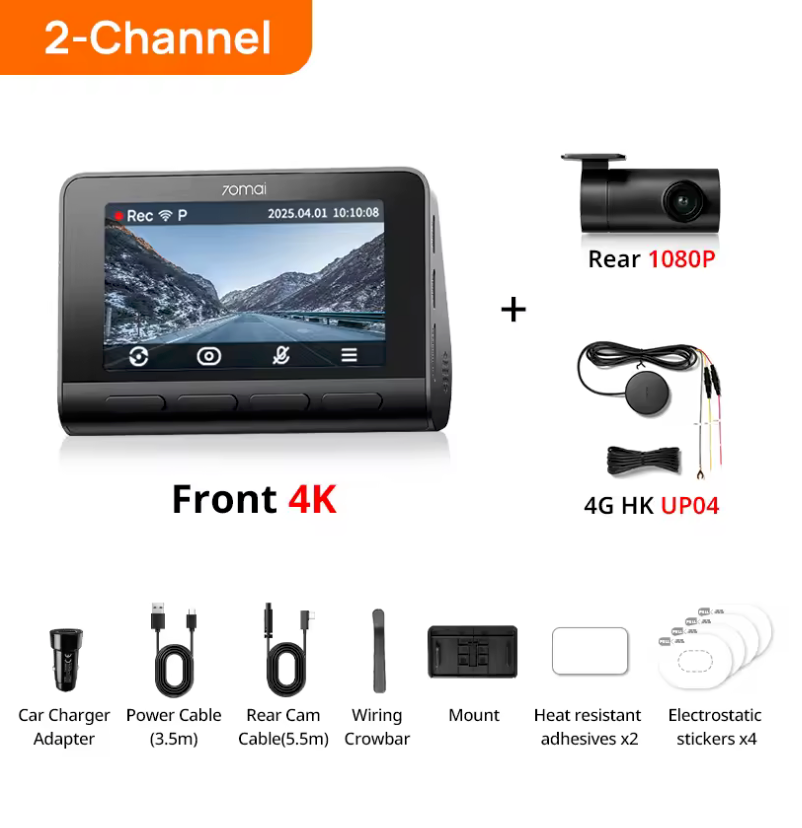 70mai Dashcam A810S