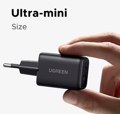 UGREEN Cargador GaN Mini 20W USB-C PD3.0 QC3.0