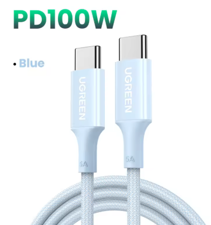 UGREEN Cable USB-C 100W con Chip E-Marker 5A PD
