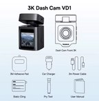 Baseus 3K DashCam VD1