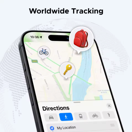 UGREEN Smart Tag Bluetooth Tracker para iPhone (Apple Find My)