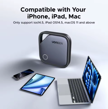 UGREEN Smart Tag Bluetooth Tracker para iPhone (Apple Find My)